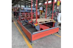 China Semi Automatic Horizontal Wood Stringer Pallet Making Machine Pallet Nailing Machine supplier