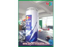 China Fireproof Inflatable Beer Can Model Drinks Bottle in Strong Oxford Cloth supplier