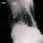 Low Melt Fiber 6D Low Crimp Ethylene Propylene Fibre For Sanitary Material