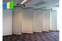 China Laminate Veneer Folding Movable Sound Proof High Partition Walls For Office Classroom supplier