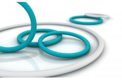 China High Temperature Silicone O Rings Acid And Alkali Resistant , Lead Free Standard supplier