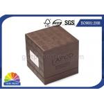 Soy Ink Printing Chipboard Box Packaging Front Window 3-Piece Rigid Gift Box for sale