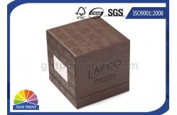 China Soy Ink Printing Chipboard Box Packaging Front Window 3-Piece Rigid Gift Box supplier