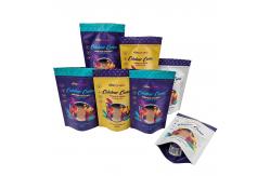China Customized Edible Packaging Stand Up Pouch Bag With Zipper Smell Proof supplier