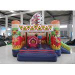 Inflatable India mini bouncer combo multi play classic inflatable mini jumping house with small slide kids bouncy house for sale