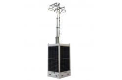 China Solar Mobile Surveillance Unit Mobile Solar Light Tower For Job Sites Events supplier