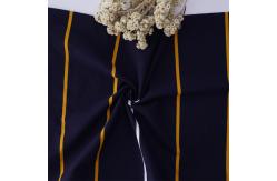 China Pure Cotton Breathable And Skin-Friendly Striped Knit Fabric For Casual supplier