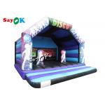 PVC Tarpualin Dj Inflatable Disco Dome Bouncer For backyard