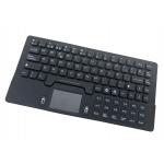 Compact Waterproof Keyboard USB Interface With Touchpad Mouse / Spanish Layout