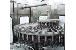 China Automatic Juice Filling Machine 2000BPH - 20000BPH With Rinsing / Filling / Capping Process supplier