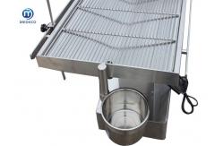 China Stainless Steel Veterinary Operating Table Thermostatic Two Way Tilting supplier