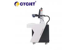 China Portable LF30 Industrial Laser Marking Machine For Aluminium Sheet Engraving supplier