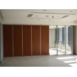 Melamine Finished Sliding Partition Walls Top Hanging System For Classroom for sale