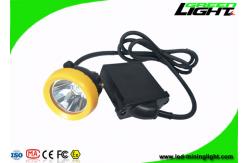China Cree Source LED Mining Light IP68 10000lux 6.6Ah Battery With Silicon Button supplier