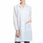 Durable ESD Smocks For Electronics Manufacturing And Assembly Antistatic Workwear Labcoat for sale
