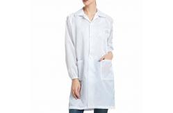 China Durable ESD Smocks For Electronics Manufacturing And Assembly Antistatic Workwear Labcoat supplier