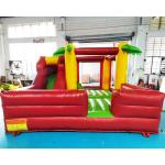 0.55mm PVC Tarpaulin Inflatable Castle Bounce House Combo for sale