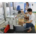 Single Wing Carton Drop Testing Machine / Package Carton Box Drop Impact Tester
