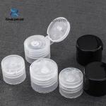 Screw Cap Plastic Lids Cosmetic Packaging Plastic Flip Top Cap for sale