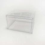 Acrylic Plastic Collapsible Household Shoe Box With Magnetic Odorless Waterproof for sale