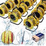 Portable Water level Meter 50M 100M 200M 300M 500M Water Level Indicator with Audio and Light for Water Oil Well for sale