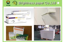 China Coated Duplex Board With White Back , White Paper Board 250gsm 700 * 1000mm supplier