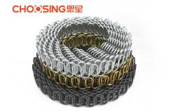 China Sofa Replacement Upholstery Zig Zag Springs Loop Height 46 - 48mm Chrome Plating supplier