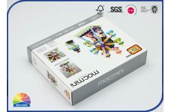 China Glossy Lamination Cardboard Corrugated Box Pack Jigsaw Puzzle supplier