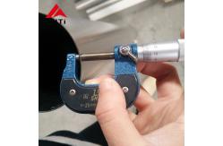 China ASTM B338 Gr2 Titanium Seamless Pipe OD1.25'' Thick 1.2mm Pipe Fittings supplier