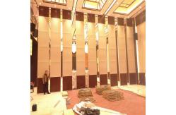 China RTS Plywood Steel Sliding Folding Retractable Movable Partition Wall Thickness supplier
