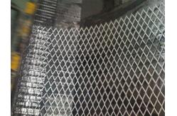 China Diamond Expanded Metal Wire Mesh / 8mm Plate Drawing Expanded Steel Diamond Mesh 30M supplier