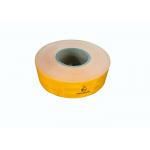 Polyester Red Reflective Tape For Vehicles 5cm*45.72m Highly Tear Resistant for sale