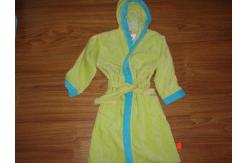 China Super Soft Teenager Bathrobe 100% cotton with Embroidery supplier