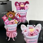 Loopy Plush Doll Flower Bouquet Multiple Color 20x35cm Lovely Christmas/Valentine's Birthday Surprise for Girlfriend for sale