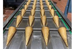China Inline Cooling Conveyor, Stainless Steel, Adjustable Speed With Cooling Fan. supplier