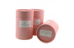 China Biodegradable White Cardboard Paper Cans Packaging Embossing supplier