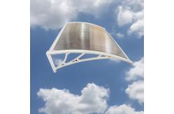 China Customize Plastic Bracket DIY PC Canopy Kit With Hollow Polycarbonate Sheets Weather Resistant supplier