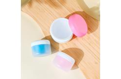 China Lightweight Durable Plastic Cosmetic Jars In Black For Retail And Travel Convenience supplier