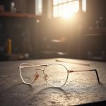 Beta Titanium Chemical Safety Glasses 51-20-142 Size For Professional Eye Protection for sale