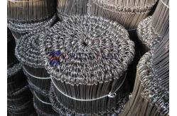 China Double Loop Metal Binding Wire 1000pcs-5000pcs Per Bundle 9cm-20cm Length supplier