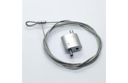 China 7x7 Wire Rope Steel Cable Sling With Looping Grippers For Suspension System supplier