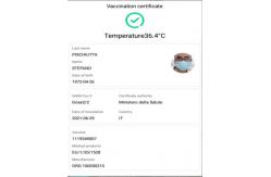 China 8 Inch Android AI face recongnition Infrared thermometer with EU Health Code identification supplier