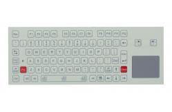 China USB cable with 12 FN keys panel mounted keyboard with rugged touchpad supplier