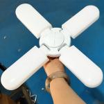 Warehouse Garage 2700K Indoor Fan Light With E27 B22 Base for sale