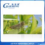 1920Hz Transparent LED Screen P3.91 LED Video Screen Wall Display For Shopping Mall for sale