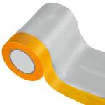 HDPE Plastic Automotive Masking Film Industrial Disposable Masking Film Tape for sale