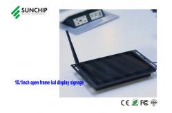 China Industrial Open Frame LCD Advertising Player Digital Signage Display Wall Mounted supplier