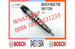 China 04511504 High Quality New Diesel Common Rail Fuel Injector 04511504 supplier