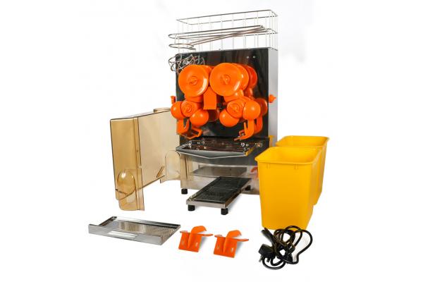 25pcs/Min Automatic Orange Juicer Machine , Extracting Electric Citrus Squeezer