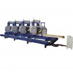 China 2/3/4/5 heads wood bandsaw mill Multiple Heads Horizontal Band Resaw machine for sale